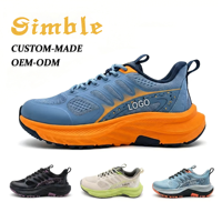 Chaussures de sport d'extérieur personnalisées pour hommes, logo ODM, respirantes, antidérapantes, baskets pour hommes