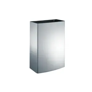 Wall Mounted Trash Can Commercial Toilet Hotel Cleaning Stainless Steel Waste Garbage Bin