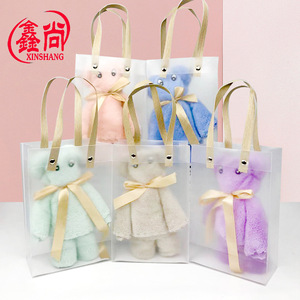Bolsa de Regalo con Forma de Oso Xinshang, Recuerdos de Boda, Morado, Azul, Rosa, Verde, Blanco, Beige, Personalizable - Product Image 1