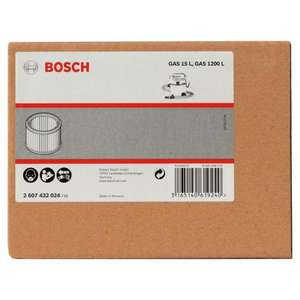 Bosch-2607432024ตัวกรองแบบสูบลมสำหรับ3165140619240 15ลิตร-EAN อุปกรณ์เสริมเครื่องมือไฟฟ้าสำหรับเครื่องสกัดฝุ่น - Product Image 2