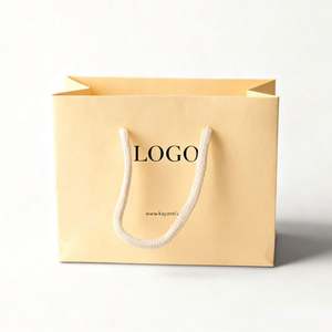 Quick Ship Custom Recyclable Grocery <b>Bag</b> for US Market Factory Direct Eco Friendly Paper <b>Bag</b> with Twisted Handles - Product Image 2