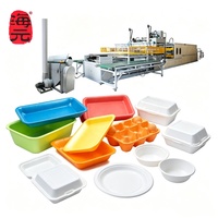 Équipement de thermoformage multifonctionnel en mousse de polystyrène PS pour la fabrication de plaques en thermocol jetables, boîtes alimentaires en mousse, barquettes à œufs et conteneurs