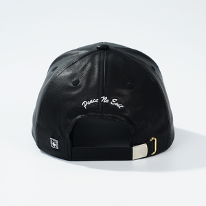 Da <span class=keywords><strong>hat</strong></span> cho Unisex OEM Logo 6 Bảng điều chỉnh cong vành mũ thể thao PU da Mũ bóng chày tùy chỉnh - Product Image 5