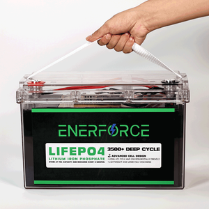 Enerforce 12 v Deep Cycle Solar Marine Volt Lithium Ion <b>Batteries</b> <b>12V</b> 100ah <b>Battery</b> - Product Image 5