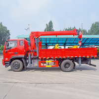 Grue de camionnette 6 tonnes la plus vendue avec vérin hydraulique Liyuan – Fournisseur d'équipements de levage de construction haute performance