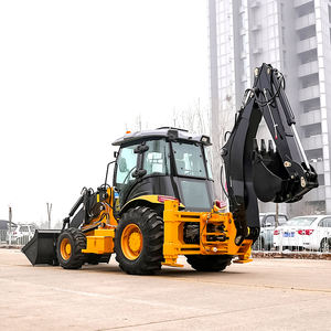 Chargeuse-<span class=keywords><strong>pelleteuse</strong></span> à roues pas chère CE/EPA Diesel Travaux de terrassement Chargeuses-pelleteuses d'occasion Mini Retroescavadeira Rebocavel Retro Escavadora - Product Image 6