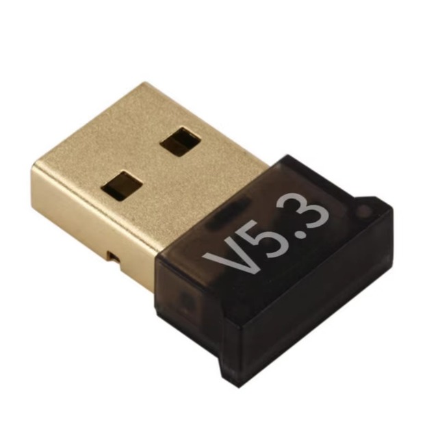 Usb 5.3 Adapter USB Audio Adapter with 5.3 Wireless BT Receiver Transmitter Plastic Material for Computer Laptop
