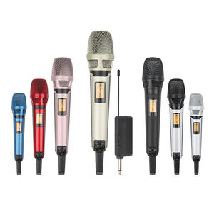 Sección U Inalámbrico un micrófono móvil <span class=keywords><strong>de</strong></span> <span class=keywords><strong>segunda</strong></span> <span class=keywords><strong>mano</strong></span> Home K Song Altavoz exterior KTV Meeting Live UHF Micrófono - Product Image 1