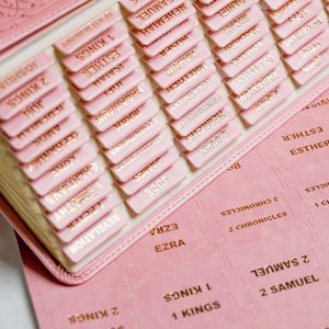 Onglets d'indexation bibliques onglets bibliques adhésifs diviseurs bibliques laminés à grande impression <span class=keywords><strong>ancien</strong></span> et <span class=keywords><strong>nouveau</strong></span> <span class=keywords><strong>testament</strong></span> - Product Image 6