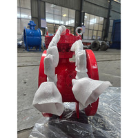 Vanne de régulation spéciale en fonte ductile résistante à la corrosion pour tuyau d'incendie, installation verticale