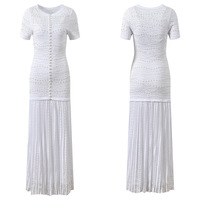 Vestido Elegante Azul con Cuentas para Mujer, Vestido Largo de Alta Calidad para Cóctel, Vestido de Fiesta Vintage de Diseñador