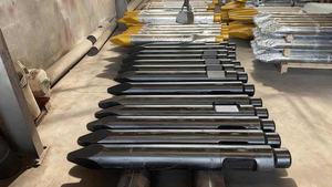 Cincel de Martelo MKB2000 em Aço 42CrMo para Quebra de Rocha em Construção, Peças para Quebrador Hidráulico - Product Image 2