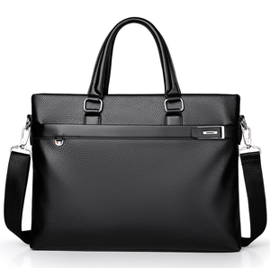 Maletín de Cuero PU Personalizado, Bolso de Mano Ejecutivo para Hombre, Bolsa para Archivos de Gran Capacidad, Bolsa de Hombro para Computadora - Product Image 3