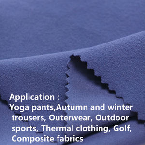 Tessuto Termico Elasticizzato in 4 Direzioni a Doppia Faccia per Pantaloni da Ciclismo e Golf, per Ragazze, Ragazzi, Uomini e Donne, con Contenuto di Spandex, Certificato OEKO-TEX - Product Image 6