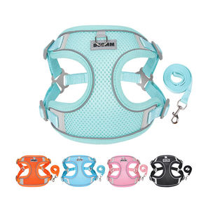 Logotipo personalizado de lujo mascota perro accesorios productos suministro retráctil perro <span class=keywords><strong>Collar</strong></span> Correa alambre entrenamiento arnés conjunto para perros - Product Image 6