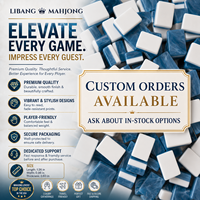 Nouvel ensemble de mahjong américain en acrylique de luxe bleu Waterside 2026, motif océan personnalisé, pour 4 joueurs adultes - Vente en gros à succès