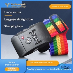 Candado de Plástico con Correa Arcoíris para Accesorios de Equipaje - Product Image 2