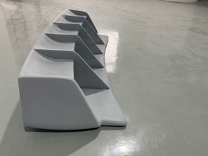 Alerón Trasero Negro de Doble Capa para <span class=keywords><strong>Impreza</strong></span> ERX <span class=keywords><strong>WRC</strong></span>, Instalación con Adhesivo y Perforación, Carrocería Exterior - Product Image 2