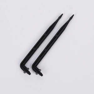 Micro-<span class=keywords><strong>goutteur</strong></span> à coude courbé, tube <span class=keywords><strong>capillaire</strong></span> en plastique en forme de flèche, compatible avec les systèmes d'irrigation goutte à goutte agricoles, serres - Product Image 4