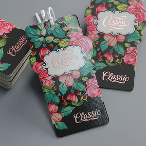 Logotipo de marca personalizado de alta calidad para etiquetas colgantes de ropa, etiquetas colgantes de papel, joyería de lujo, camisetas, tienda de ropa, etiquetas colgantes personalizadas - Product Image 3