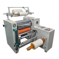 Machine de laminage automatique RTR520 pour étiquettes en papier format A2, laminage automatique en rouleau avec frein à poudre magnétique