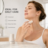 Contenant de baume en stick torsadé en PP mono de 6,8 g et 7,2 g, remplissage par le haut ou par le bas, emballage cosmétique personnalisé pour déodorant et crème solaire