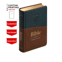 Innovadora Funda Multifuncional de Cuero PU para Libros Cristianos, Nueva Llegada, Biblias KJV Duraderas