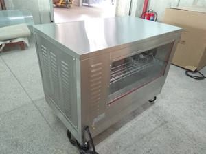 Commerciële Bakkerij <span class=keywords><strong>Oven</strong></span> Roestvrij Staal Elektrische Kip Rotisserie <span class=keywords><strong>Oven</strong></span> 300 Graden Elektrische Kip Branderij Machine Fabriek - Product Image 3