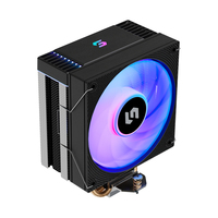 Refroidisseur de processeur à air en aluminium ARGB de haute qualité Lineng YT TK101 LS avec roulement fluide à faible bruit pour boîtier d'ordinateur