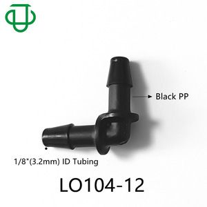 Raccord en PP en forme de L JU 3/16 1/8 1/4 5/32 pouces pour connexion de tubes flexibles - Product Image 3