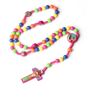 Collar <span class=keywords><strong>de</strong></span> Rosario Redondo <span class=keywords><strong>de</strong></span> PVC Estilo Art Deco, Decoración para el Hogar, Bautizo, Día <span class=keywords><strong>de</strong></span> los Inocentes, Regalo <span class=keywords><strong>de</strong></span> Regreso a Clases, Aniversario - Product Image 4