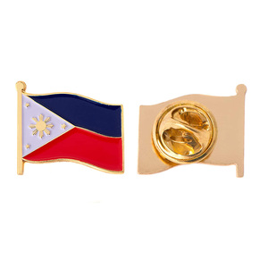 <span class=keywords><strong>Pin</strong></span> üreticisi özelleştirilmiş metal ulusal ülke bayrağı yaka <span class=keywords><strong>pin</strong></span> rozeti ucuz özel emaye <span class=keywords><strong>pin</strong></span> filipinler - Product Image 2