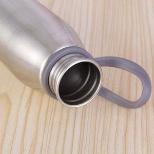 Stainless Steel Single Wall Sport <b>Bottle</b> with Lid Leak-Proof Boiling Water Safe Minimalist Design for Travel Business Gift - Product Image 4