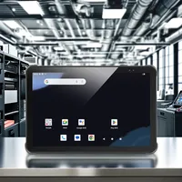Tablette robuste Android 14 Chainway P100 10,95 pouces avec lecteur de codes-barres 1D/2D, NFC, 5G, écran tactile capacitif IP67 pour usage industriel