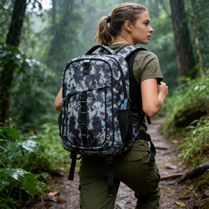 กระเป๋าเป้สะพายห<span class=keywords><strong>ลั</strong></span>งลายพรางอเนกประสงค์แบบดิจิทัล กันน้ำ พร้อมช่องเสียบ<span class=keywords><strong>สาย</strong></span>หูฟัง สำหรับการผจญภัยกลางแจ้งและการเดินป่า - Product Image 3