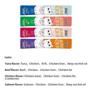 Palitos <span class=keywords><strong>de</strong></span> Golosinas Nutritivas <span class=keywords><strong>para</strong></span> Gatos al por Mayor, <span class=keywords><strong>Comida</strong></span> Húmeda, Alimentador Lento, Bocadillo Interactivo <span class=keywords><strong>para</strong></span> <span class=keywords><strong>Gatitos</strong></span> y Gatos Adultos - Product Image 4