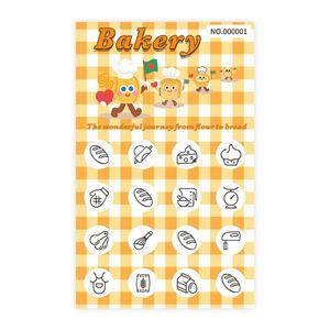 Tarjeta Rasca y Gana con Diseño de Pan, Premios Gratis, Tamaños Personalizados, Logotipo, Material, Impresión Serigráfica, Impresión de Tarjetas para Promoción y Tiendas - Product Image 3