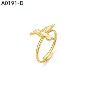 เอมี่ เอมี่แฟชั่นริง A0191 ผู้หญิง 925 ชุบเงิน ดีไซน์ปีก ทันสมัย ​​สวมใส่ทุกวัน ของขวัญ เครื่องประดับ - Product Image 3