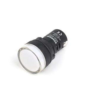 AD22-22DS AC/DC 12V 24V tín hiệu thí điểm đèn 12V 24V LED đỏ xanh vàng thiết bị LED đèn báo - Product Image 2