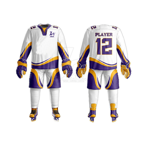 Nouveau Style maillot de Hockey sur glace uniforme de Hockey sur glace classique uniforme de Hockey sur glace à séchage rapide en vente - Product Image 1