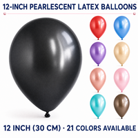 Ballons en latex nacré de 5, 10 et 12 pouces, ballons brillants multicolores, vente en gros, globos, ballons pour la décoration de mariage et de fête