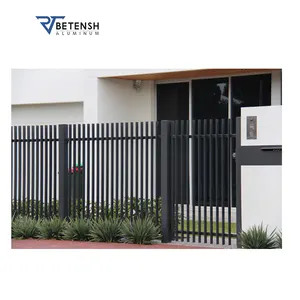 Popular style blade fencing aluminum blade fence for garden property and safety