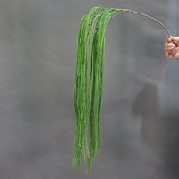 Herbe d'asparagus artificielle, bourgeons de saule à haute tige, décoration douce faite à la main, thème forêt, mariage, style Monet, utilisation intérieure/extérieure