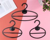 Schal Kleiderbügel Kunststoff haken für Schals halter Runder Einzel ring mit Haken Display Loop Hanger