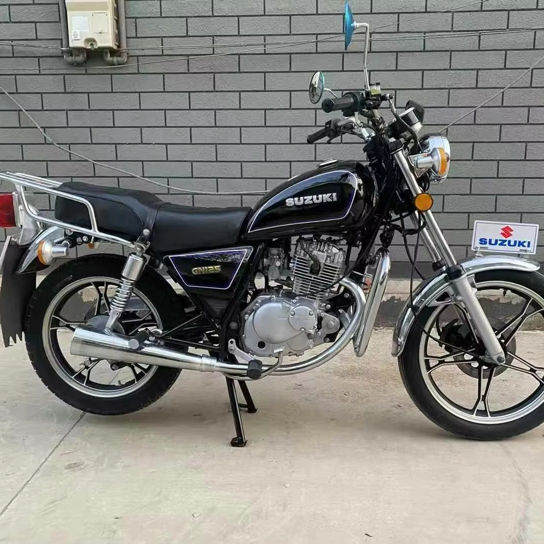 A Second-hand Suzuki Gn125 Motorcycle With A 125cc Engine