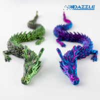 Model naga Cina kustom 3D FDM layanan prototipe cepat PLA ABS untuk hadiah Natal kapan saja cetak model manusia salju dijual