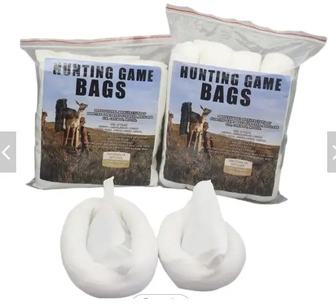 Hunting Meat Game Bags, Heavy-Duty, Durable, Reusable, Breathable, Vacuum Sealed & Light-Weight for Easy Transport.