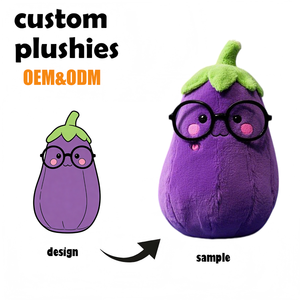 Peluche de Cebolla de Alta Calidad, Almohada de Peluche con Diseño de Fruta Navideña, Juguete de Peluche Personalizado - Product Image 3