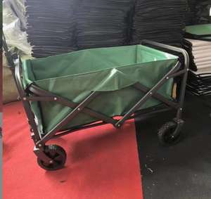 Nouveau <span class=keywords><strong>Camping</strong></span> en plein air voiture pliante <span class=keywords><strong>Camping</strong></span> petite remorque Camp chariot Portable pliant Simple tige voiture - Product Image 4