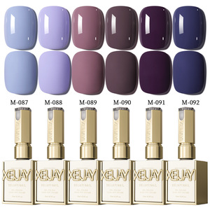 XEIJAYI Luxe UV Gel Vernis À Ongles <span class=keywords><strong>Violet</strong></span> <span class=keywords><strong>Foncé</strong></span> Photothérapie LED Longue Durée 15ml Bouteille pour DIY Art Salon Nail Beauty - Product Image 5